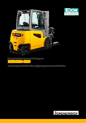 Carrelli elevatori frontali elettrici Jungheinrich EFG 550