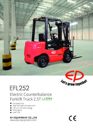 Carrelli elevatori frontali elettrici EP EFL252