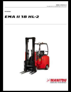 Carrelli elevatori frontali elettrici Manitou EMA II 18 HL-2