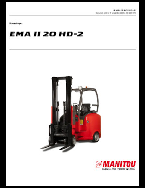 Carrelli elevatori frontali elettrici Manitou EMA II 20 HD-2