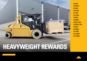 Carrelli elevatori frontali elettrici Caterpillar EP80N