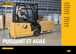 Carrelli elevatori frontali elettrici Caterpillar EP16N2T