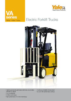 Carrelli elevatori frontali elettrici Yale ERC18VA