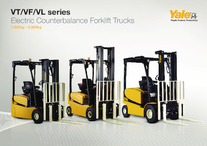 Carrelli elevatori frontali elettrici Yale ERP16VF LWB