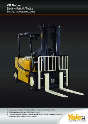 Carrelli elevatori frontali elettrici Yale ERP50VM 6 