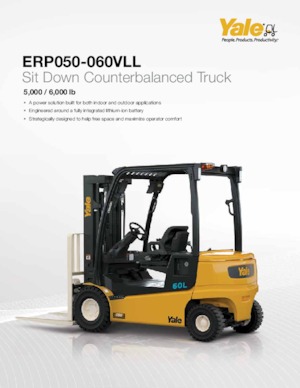 Carrelli elevatori frontali elettrici Yale ERP050VLL