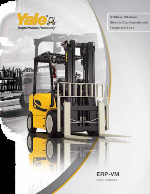 Carrelli elevatori frontali elettrici Yale ERP100VML