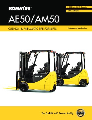 Carrelli elevatori frontali elettrici Komatsu FB15U-12