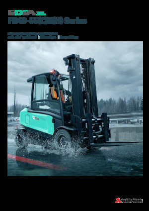 Carrelli elevatori frontali elettrici Mitsubishi FB40N  