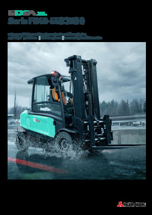 Carrelli elevatori frontali elettrici Mitsubishi FB40N  