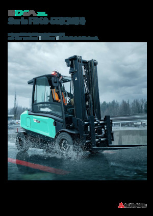 Carrelli elevatori frontali elettrici Mitsubishi FB40N  