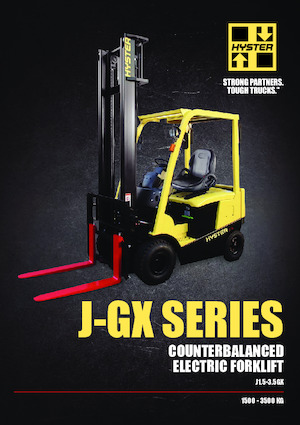Carrelli elevatori frontali elettrici Hyster J2.0GX