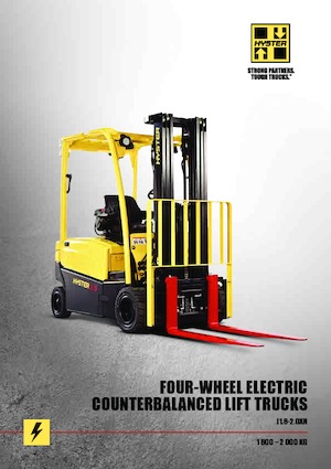 Carrelli elevatori frontali elettrici Hyster J2.0XNT (LWB)