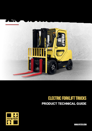 Carrelli elevatori frontali elettrici Hyster J2.5XTLG