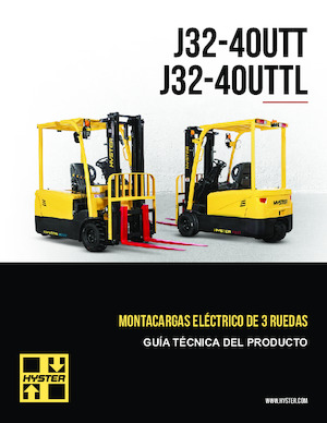 Carrelli elevatori frontali elettrici Hyster J32UTT