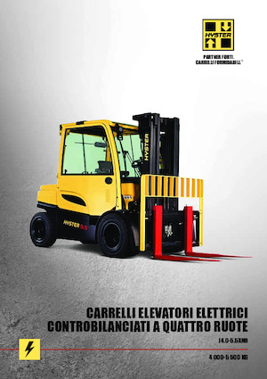 Carrelli elevatori frontali elettrici Hyster J5.0XN