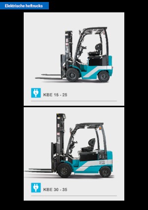 Carrelli elevatori frontali elettrici Baoli KBE 30