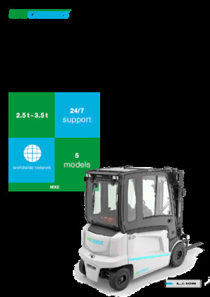 Carrelli elevatori frontali elettrici UniCarriers MX2-25