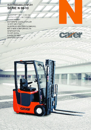 Carrelli elevatori frontali elettrici Carer N 08