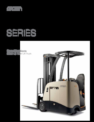 Carrelli elevatori frontali elettrici Crown RC 5735-30