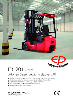 Carrelli elevatori frontali elettrici EP TDL201