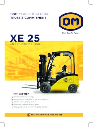Carrelli elevatori frontali elettrici OM XE25