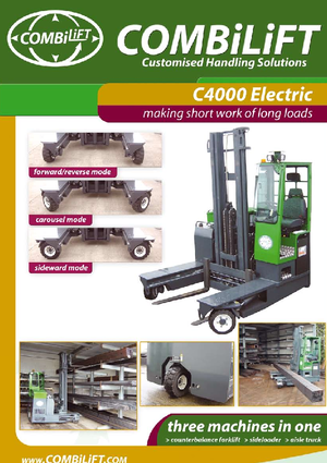 Carrelli multidirezionali diesel Combi-Lift C 4000 E