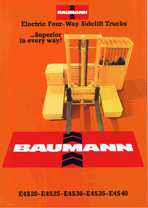 Carrelli multidirezionali elettrici Baumann E4S 35/08/33