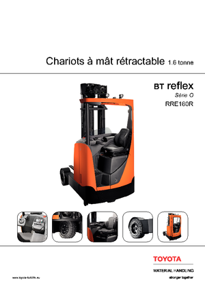 Carrelli elevatori retrattili elettrici BT Reflex RRE 160 R