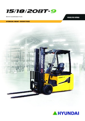 Carrelli elevatori frontali elettrici Hyundai 20 BT 9 ac