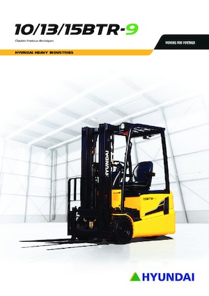 Carrelli elevatori frontali elettrici Hyundai 10 BTR-9