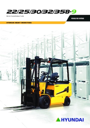 Carrelli elevatori frontali elettrici Hyundai 32B-9