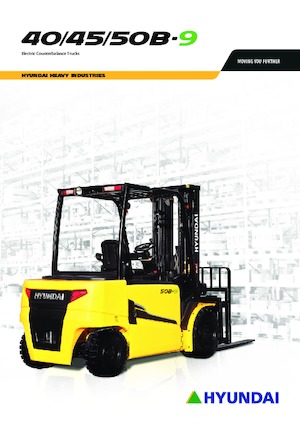 Carrelli elevatori frontali elettrici Hyundai 40B-9