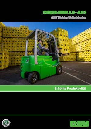 Carrelli elevatori frontali elettrici Cesab B 640