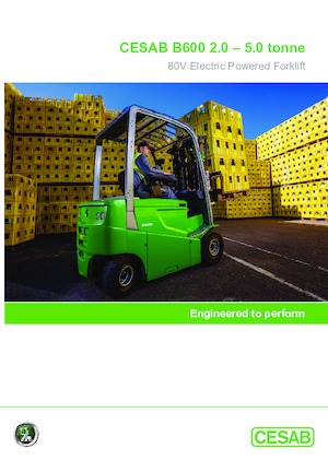 Carrelli elevatori frontali elettrici Cesab B 640