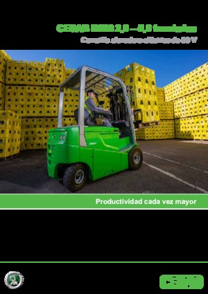 Carrelli elevatori frontali elettrici Cesab B 640