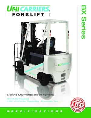 Carrelli elevatori frontali elettrici UniCarriers BXP35LN