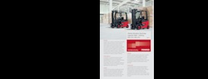 Carrelli elevatori frontali elettrici Linde E 30