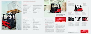 Carrelli elevatori frontali elettrici Linde E 40/600 L