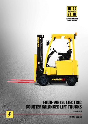 Carrelli elevatori frontali elettrici Hyster E1.6XN