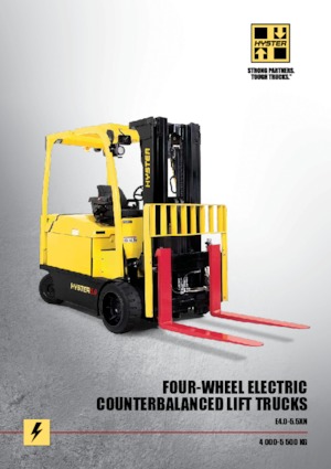 Carrelli elevatori frontali elettrici Hyster E5.0XNS