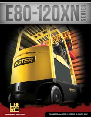 Carrelli elevatori frontali elettrici Hyster E100XN