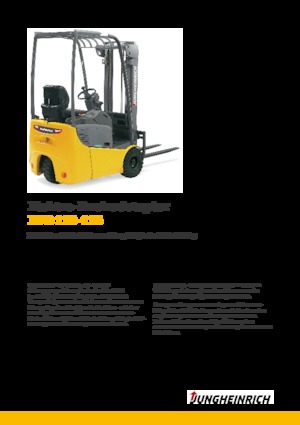 Carrelli elevatori frontali elettrici Jungheinrich EFG 113