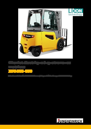 Carrelli elevatori frontali elettrici Jungheinrich EFG 550