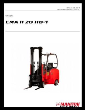 Carrelli elevatori frontali elettrici Manitou EMA II 20 HD-1