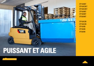 Carrelli elevatori frontali elettrici Caterpillar EP16AN