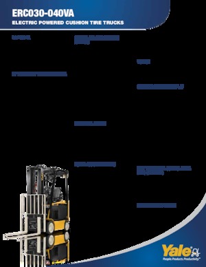 Carrelli elevatori frontali elettrici Yale ERC030VA