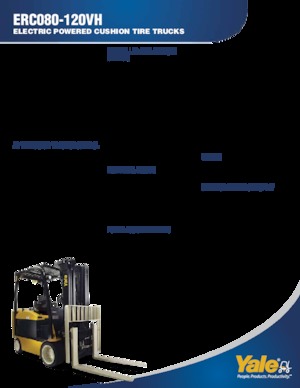 Carrelli elevatori frontali elettrici Yale ERC100VH