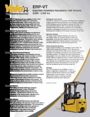 Carrelli elevatori frontali elettrici Yale ERP040VT