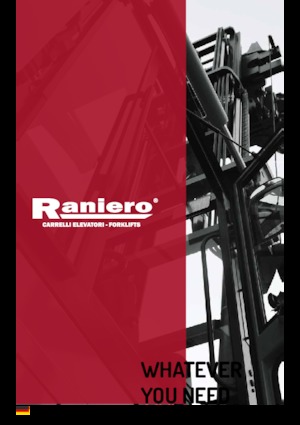 Carrelli elevatori frontali elettrici Raniero ACL 80-9-B